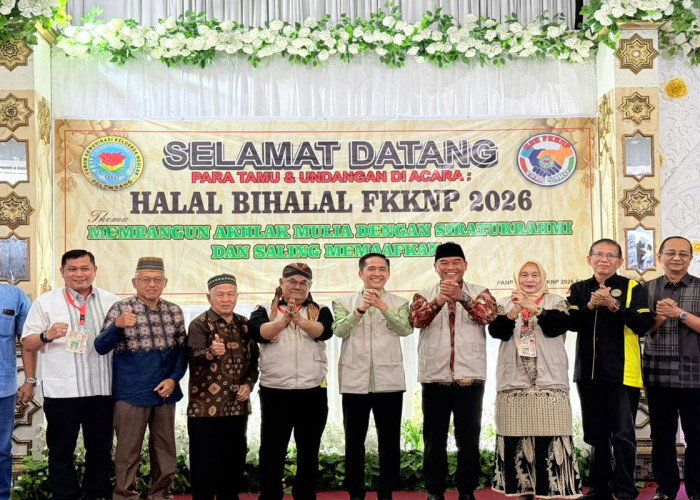 Wako Palembang Hadiri Halal Bihalal FKKNP 