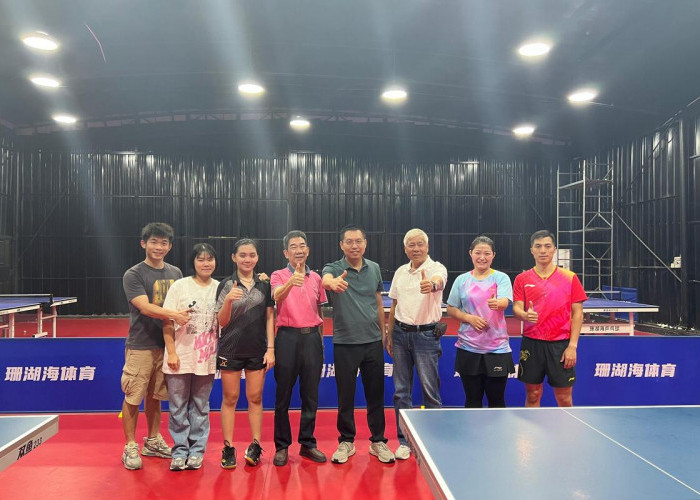 Road Show Berlanjut, Queen Petenis Meja Pelatnas Sambangi Klub Tenis Meja Asal Fan Zhendong