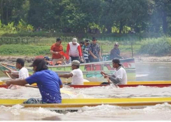 Ada Lomba Perahu Bidar Kenceran di Ogan Ilir, Ini Lokasinya 