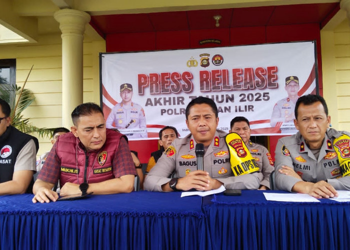 75 Kasus Peredaran  Narkoba di Ungkap Polres  Ogan Ilir Selama Tahun 2025