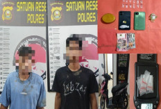 Dua Pengedar Sabu di Payaraman Ditangkap Satresnarkoba Polres Ogan Ilir