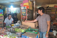 Jelang Nataru, Dua Polsek  di Ogan Ilir, Lakukan Cek Harga dan Stok Bapokting Tetap Stabil