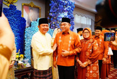 Bupati-Wabup Muba Hadiri Halal Bihalal Gubernur Sumsel