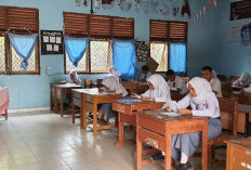 Ramadan, Siswa SMAN 1 Indralaya Utara Ikuti Ujian Semester Genap