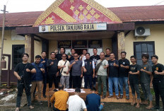 Tiga Tersangka Bobol 23 Suku Emas Diringkus Polsek  Tanjung Raja