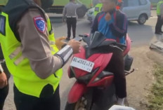 Satlantas Polres Ogan Ilir Terapkan Tilang Elektronik ETLE Handheld untuk Ketertiban Lalin