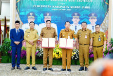 Pemkab Muba-Muaro Jambi Tandatangani Kesepakatan Penyelenggaraan Urusan Pemda