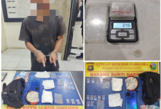 Polres MUBA Tangkap Pengedar Sabu di Desa Gajah Mati, Barang Bukti Tersembunyi dalam Dompet Emas
