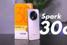 Tecno Spark 30C : HP Entry Level yang Usung Baterai Jumbo, Cocok untuk Gaming