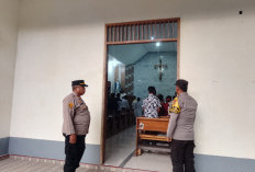 Polsek Rantau Alai Amankan Perayaan Natal di Gereja Stasi Santo Zakaria