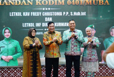 Gelar Pisah Sambut Dandim 0401 Muba, Bupati Toha Tegaskan Pejabat Lama Tetap Bagian Keluarga