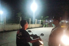 Bulan Suci Ramadhan, Polsek Pemulutan Ogan Ilir Intensifkan Patroli Wilayah pada Malam Hari