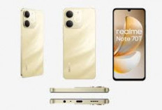 Realme Note 70T  : HP Mid Range, Desain Ramping Dibalut Kapasitas Baterai Jumbo