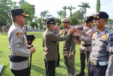 Wabup Ogan Ilir Jadi Irup Apel Pasukan Operasi Ketupat 2026, Pengamanan Idul Fitri 1447 H