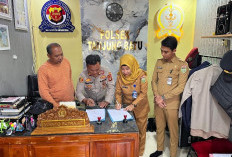 Polsek Tanjung Batu MoU SMKN 1 Tanjung  Batu Ogan Ilir,  Ini Kerjasamanya !