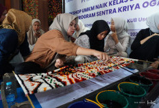 Hutama Karya Perkuat Daya Saing  Sentra Kriya Ogan Ilir