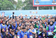 5.000 Ojol dan Buruh di Palembang Apel Bersama Kapolri