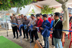 Resmikan Kedai BBK, Kapolres Ogan Ilir Ngopi Bareng Mahasiswa Perkuat Sinergi