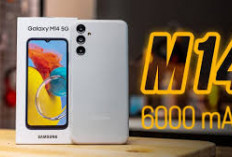 Samsung Galaxy M14 5G : Dibekali Baterai Besar 6.000 mAh dengan Dukungan Fast Charging