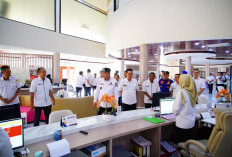 Hari Pertama Masuk Kerja PascaLibur, Bupati Muba Lakukan Sidak