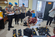 Polda Sumsel Perkuat Pengawasan Internal, Audit Senjata Api Dinas Personel