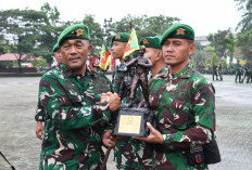 Danrem 044/Gapo Hadiri Upacara Peringatan Hari Juang Infanteri ke-77 Tahun 2025