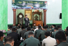 Isra Mi’raj 1447 H, Korem 044/Gapo Perkuat Karakter Prajurit Berakhlak Mulia