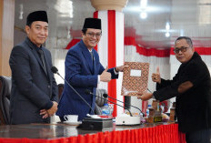 Pj Sekda Ogan Ilir Hadiri  Laporan Reses di Paripurna Ke-XXVIII DPRD  