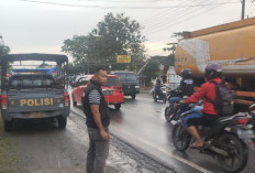 Polsek Indralaya Amankan Lima Lokasi Pasar Bedug Ramadhan 1447 H