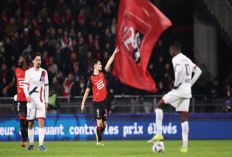 Tampil Dominan, PSG Kalah 1-3 di Kandang Rennes