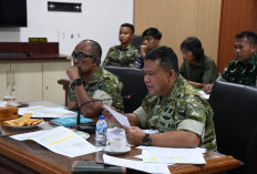 Danrem 044/Gapo Ikuti Rakor Percepatan Opla dan Cetak Sawah