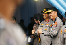 Seiring Sejalan Dua Tahun Bersama, Kapolres-Wakapolres Ogan Ilir Sukses Amankan Petinggi Negara