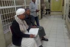 24 Orang Tahanan Polres Ogan Ilir Diberikan  Siraman Rohani