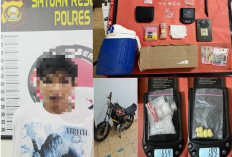 Marak Transaksi Narkoba  di Tepedak 1, Satresnarkoba Polres Ogan Ilir Tangkap Pengedarnya