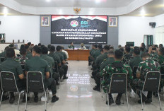 Korem 044/Gapo Dukung Kesejahteraan Personel Melalui Sosialisasi Perbankan Syariah BSI