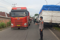 Polsek Atur Lalin, Kemacetan di Jalur Lintas Timur Sungai Pinang II,  Lalu Lintas Kembali Normal