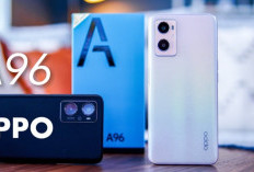 OPPO A96: HP Rp2 Jutaan yang Disupport RAM 8 GB dengan Sertifikasi IP54 