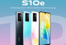 Vivo S10e : Disupport Layar AMOLED dengan Refresh Rate 90 Hz