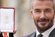 David Beckham Terima Gelar Kebangsawanan dari Raja Inggris, ini Namanya
