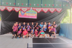 Jelang Grand Final Palembang Pingpong League, Ketum PTMSI Palembang Lanjutkan Road Show