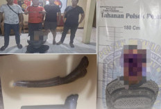 Kabur  Saat Dihentikan Petugas Polsek Pemulutan,  Ternyata Bawa Senjata Tajam