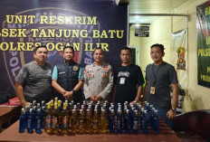 Polres ogan ilir Gelar Razia Operasi Sikat Musi 2026, Puluhan Miras Diamankan