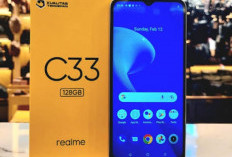 Realme C33 : Didukung Layar Lebar 6.5 Inci dengan Kecerahan 400 Nits