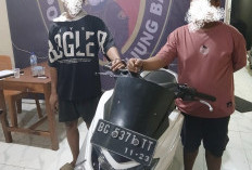Pinjam Motor Lalu Digadaikan, Dua Pelaku Penggelapan di Tanjung Batu  Ogan Ilir  Dibekuk Polisi