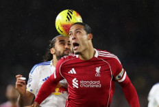 Tertinggal 0-2 di Babak Pertama, Laga Leeds United vs Liverpool Berakhir 3-3
