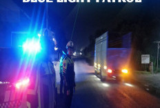 Sat Lantas Polres Ogan Ilir Gelar Patroli Beat dan Blue Light Patrol