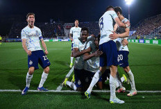 Liga Italia - Hujan Gol Tercipta di Laga Como vs Inter Milan, Laga Berakhir 3-4