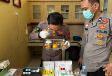 Sidokkes Polres Ogan Ilir Lakukan Pemeriksaan  Mutu dan Menu MBG