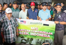 Warga Malaysia Berikan Bantuan untuk Korban Banjir Bandang Aceh, Diterima Langsung Muzakir Manaf