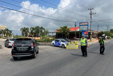 Satlantas Polres Ogan Ilir Urai  Kendaraan Arus Mudik,  Alihkan ke Jalur  Alternatif